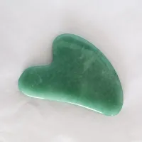 Масажен камък Гуа ша Gua Sha Зелен Авантюрин
