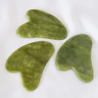 Масажен камък Гуа ша Gua Sha Зелен нефрит