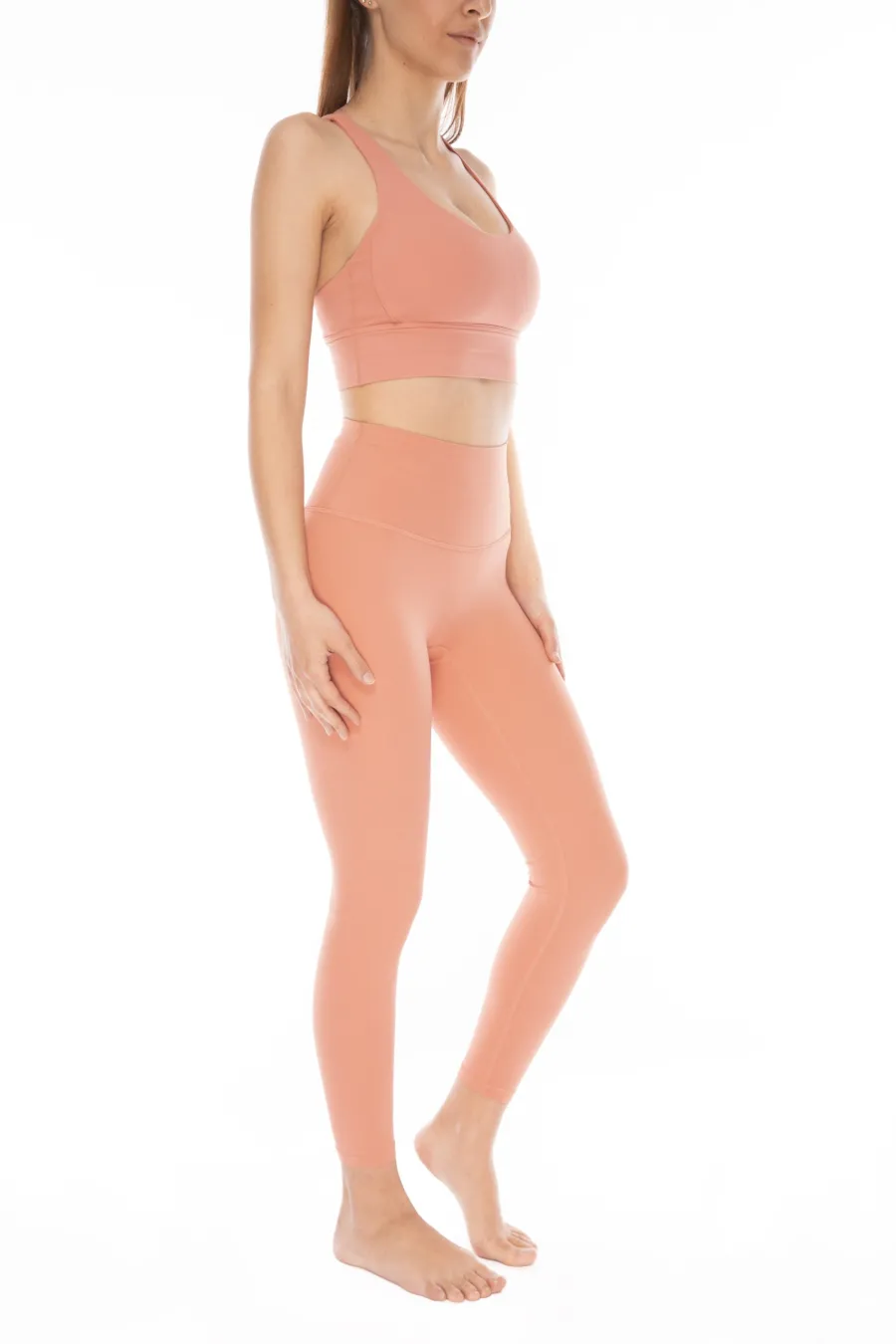 Оформящ клин Omm cat Hight Waist в цвят корал