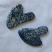 Масажен камък Гуа ша Gua Sha Син Яспис